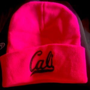 Pink beanie